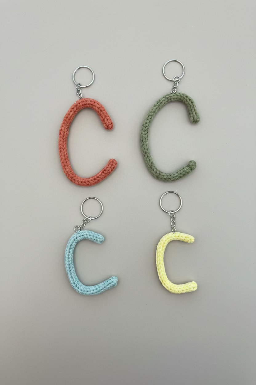 Letter Keychain - Small